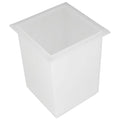 11 Gallon Polypropylene High Temperature Tamco® Tank - 12" L x 12" W x 18" Hgt.