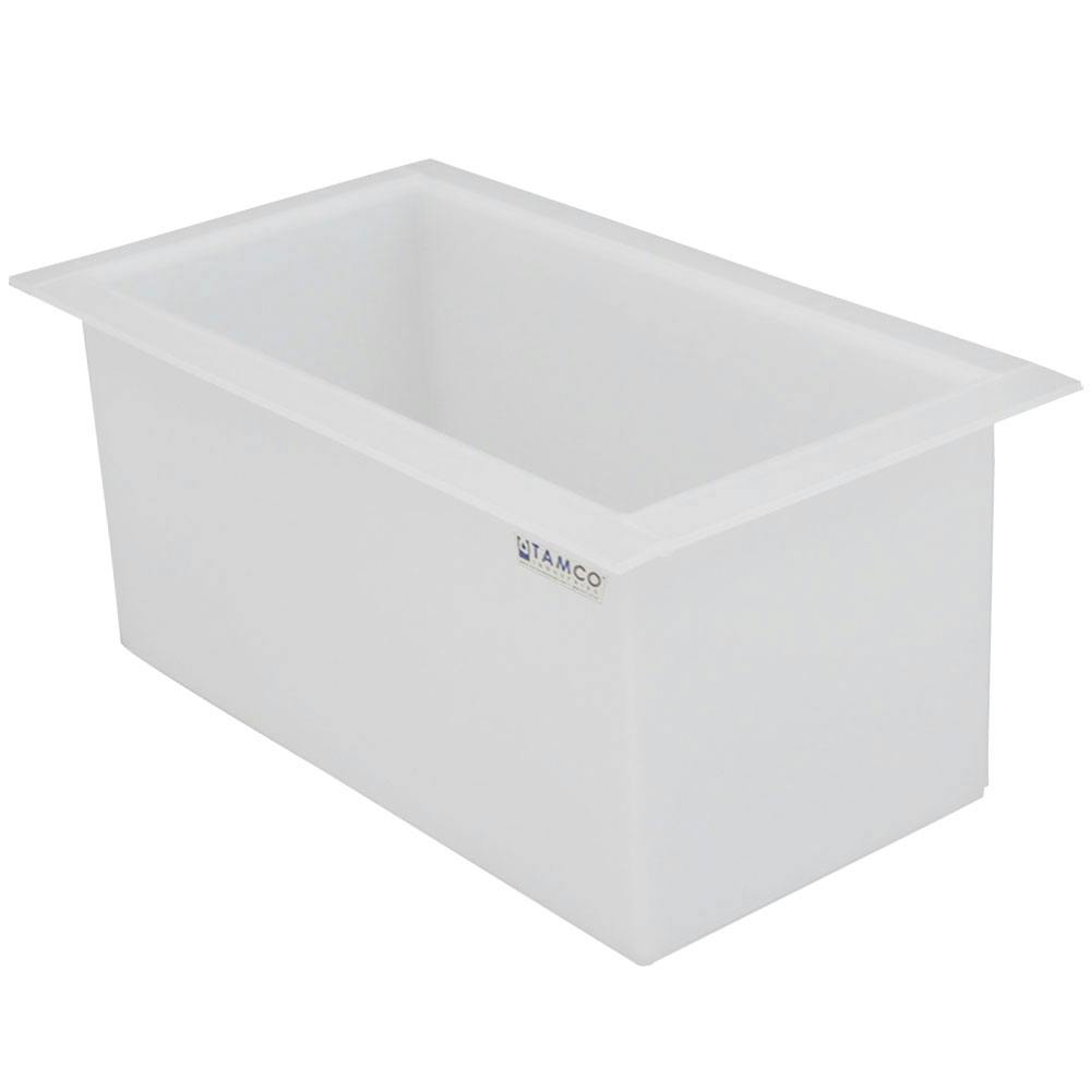 14 Gallon Polypropylene High Temperature Tamco® Tank - 24" L x 12" W x 12" Hgt.