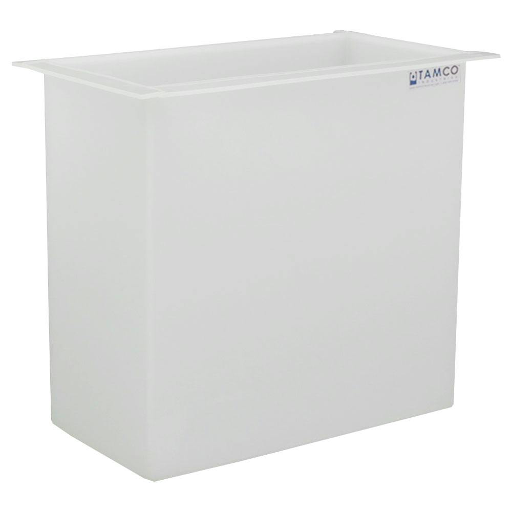 29 Gallon Polypropylene High Temperature Tamco® Tank - 24" L x 12" W x 24" Hgt.