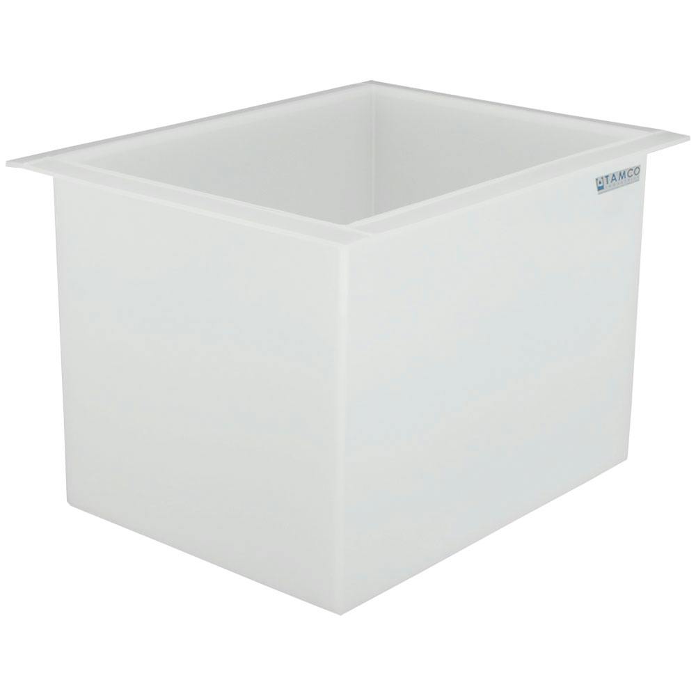 33 Gallon Polypropylene High Temperature Tamco® Tank - 24" L x 18" W x 18" Hgt.
