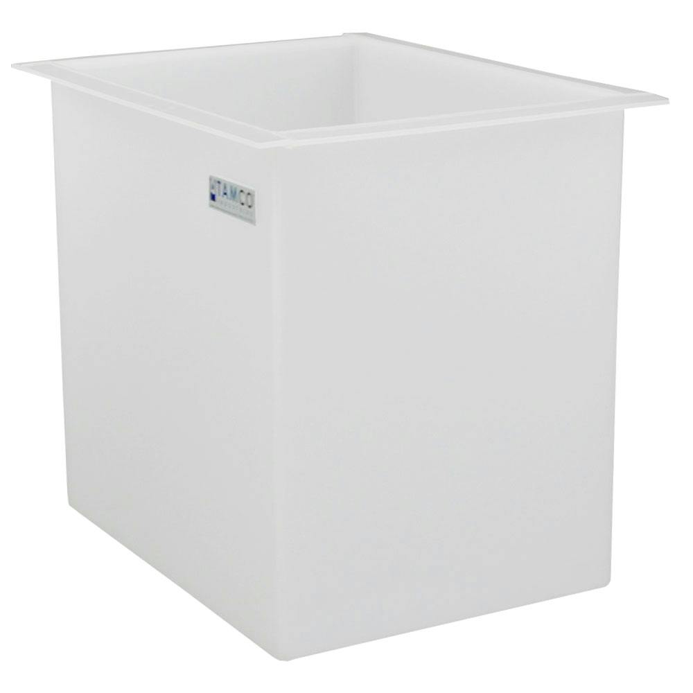 44 Gallon Polypropylene High Temperature Tamco® Tank - 24" L x 18" W x 24" Hgt.