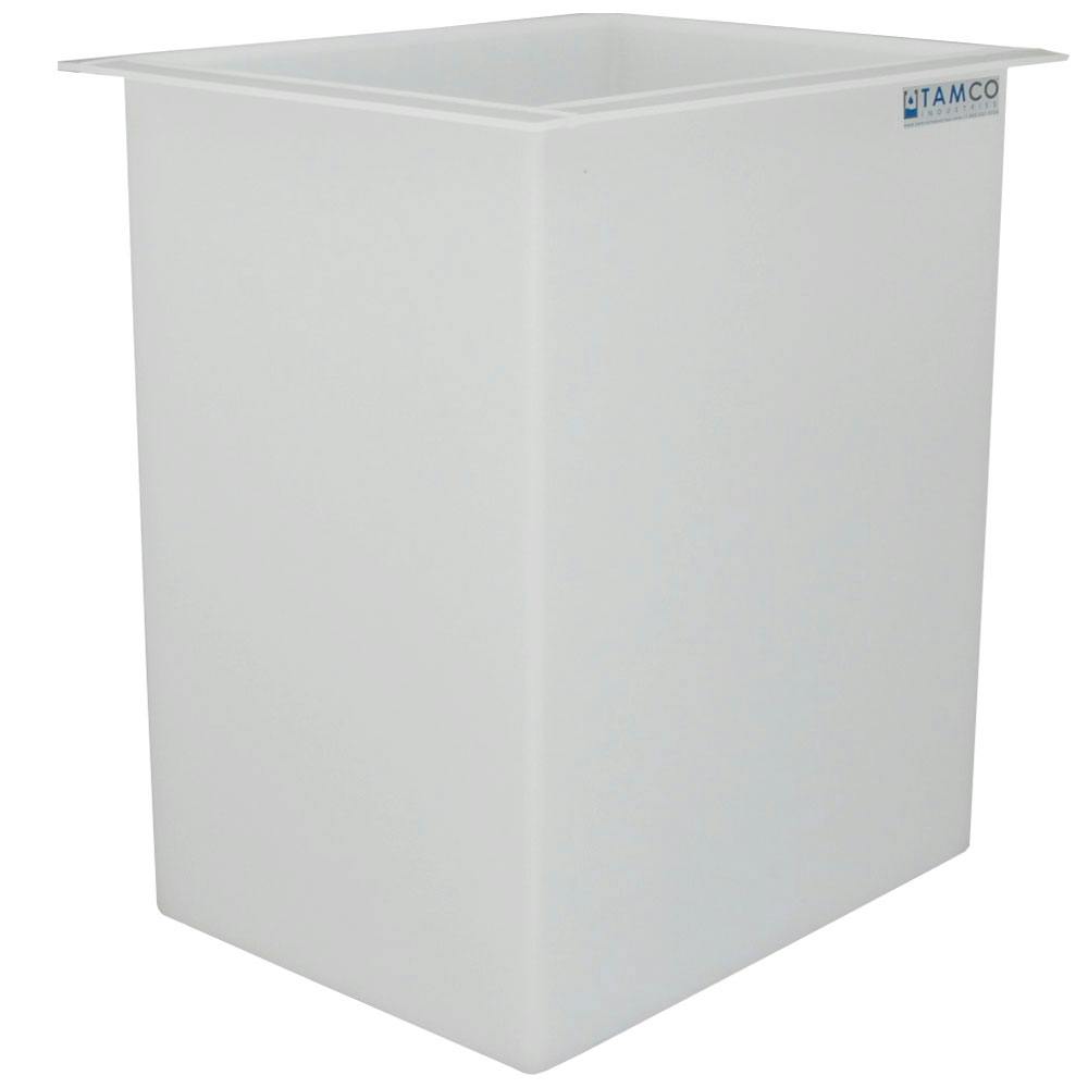 56 Gallon Polypropylene High Temperature Tamco® Tank - 24" L x 18" W x 30" Hgt.