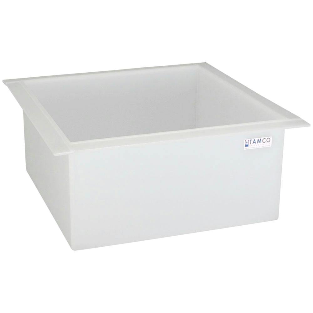 29 Gallon Polypropylene High Temperature Tamco® Tank - 24" L x 24" W x 12" Hgt.