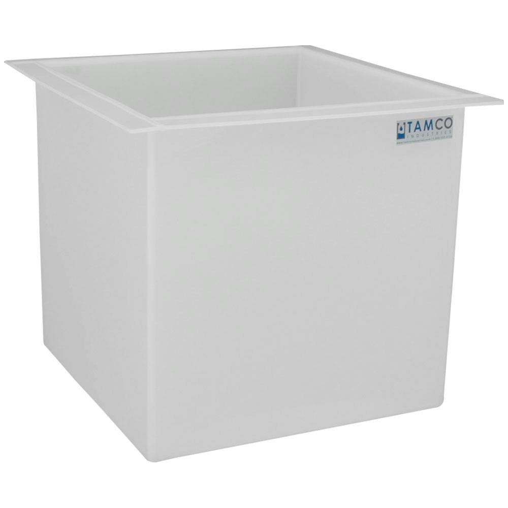 59 Gallon Polypropylene High Temperature Tamco® Tank - 24" L x 24" W x 24" Hgt.