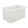 42 Gallon Polypropylene High Temperature Tamco® Tank - 30" L x 18" W x 18" Hgt.