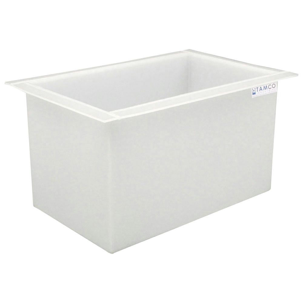 42 Gallon Polypropylene High Temperature Tamco® Tank - 30" L x 18" W x 18" Hgt.