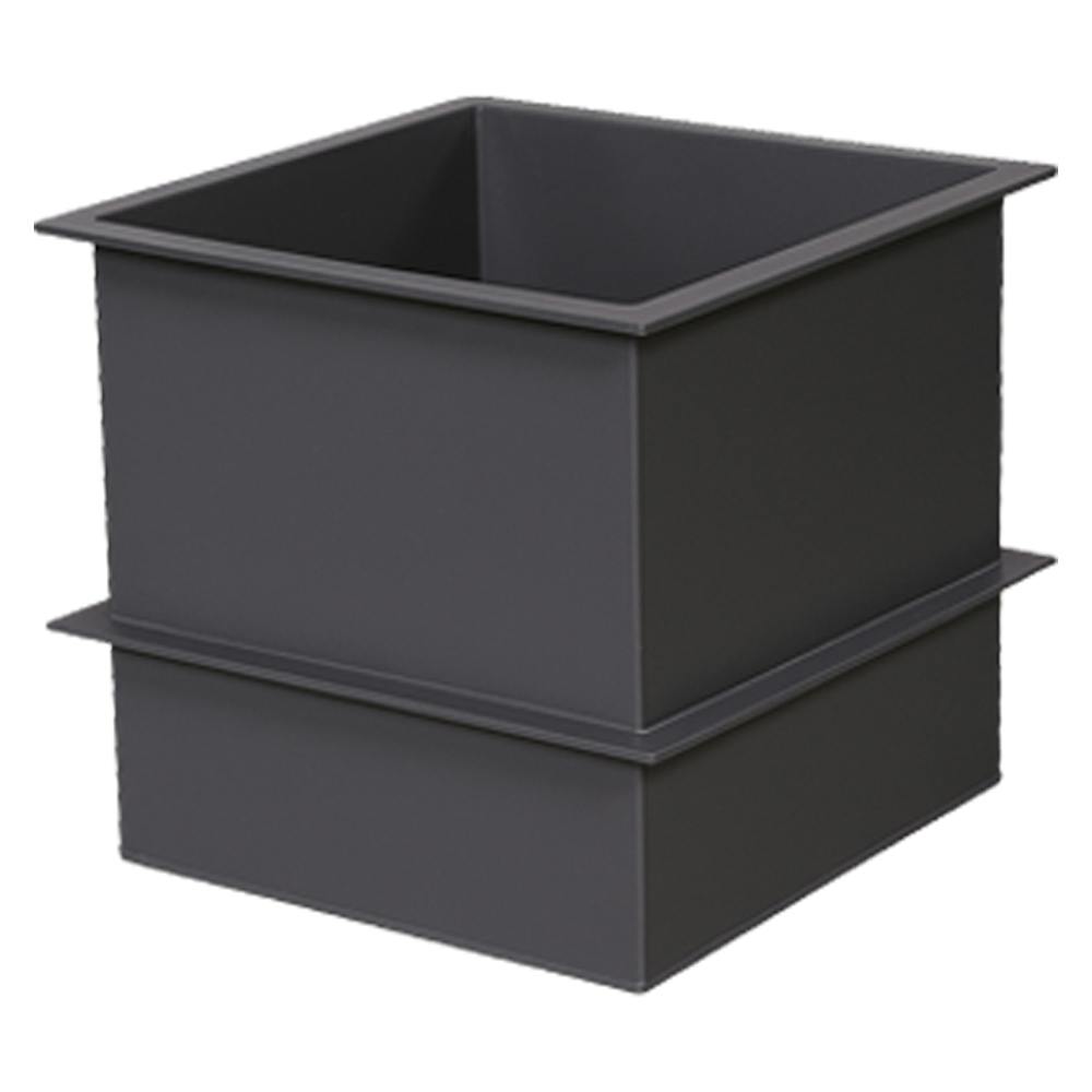67 Gallon PVC Rectangular Tank (One Support Flange) 36" L x 24" W x 18" Hgt.