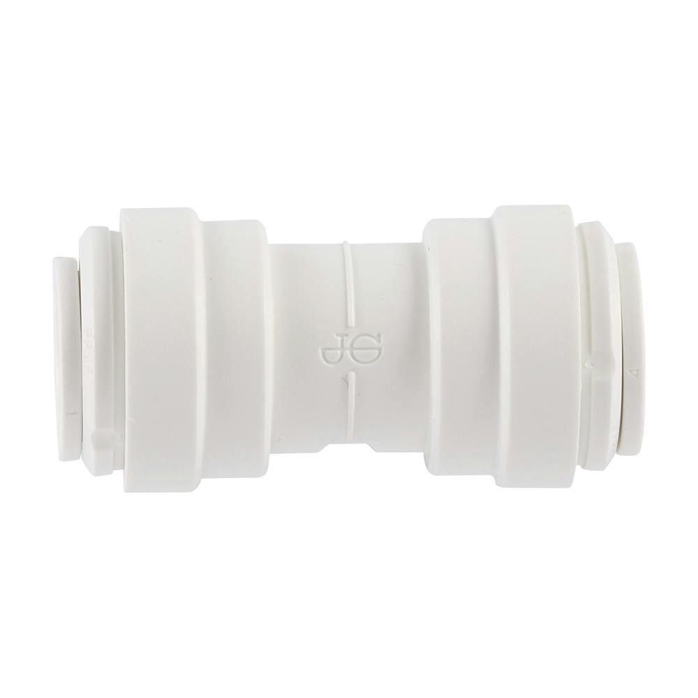 12mm Tube OD White Polypropylene Metric Union Connector