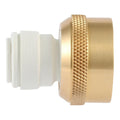 3/8" Tube OD x 3/4"-11.5 NH Polypropylene & Brass Female Connector