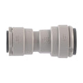 3/8" John Guest® SuperSeal Tube OD x 3/8" Speedfit® Tube OD Gray Acetal Union Connector