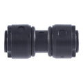 5/16" John Guest® SuperSeal Tube OD x 5/16" SuperSeal Tube OD Black Acetal Union Connector