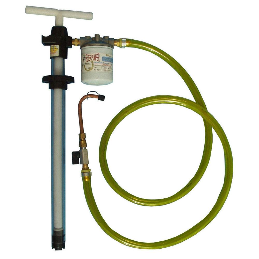 Lubrication Filter Pump with A10 Filling Spout for 5 Gallon Buckets - 6' Hose