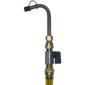 A10 Filling Spout with Ball Valve for Filter Pumps