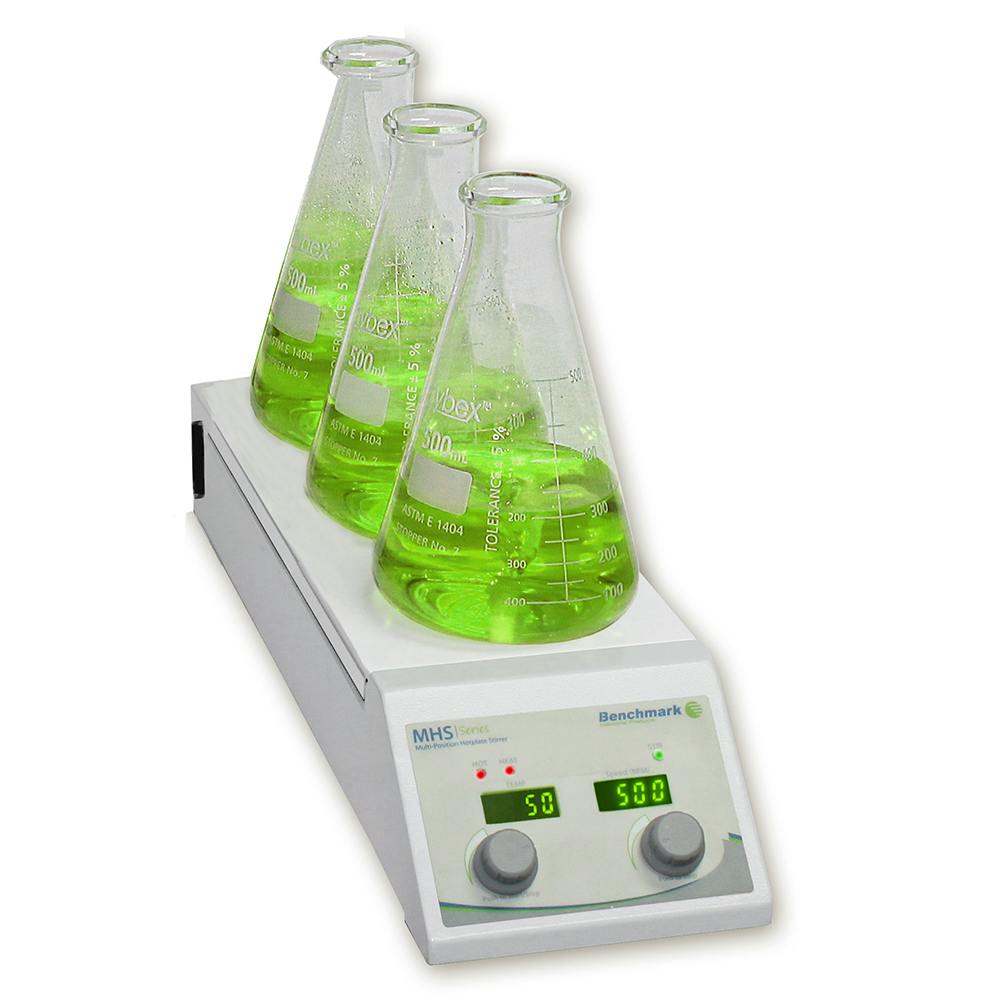 Magnetic Hotplate Stirrer with 3 Places