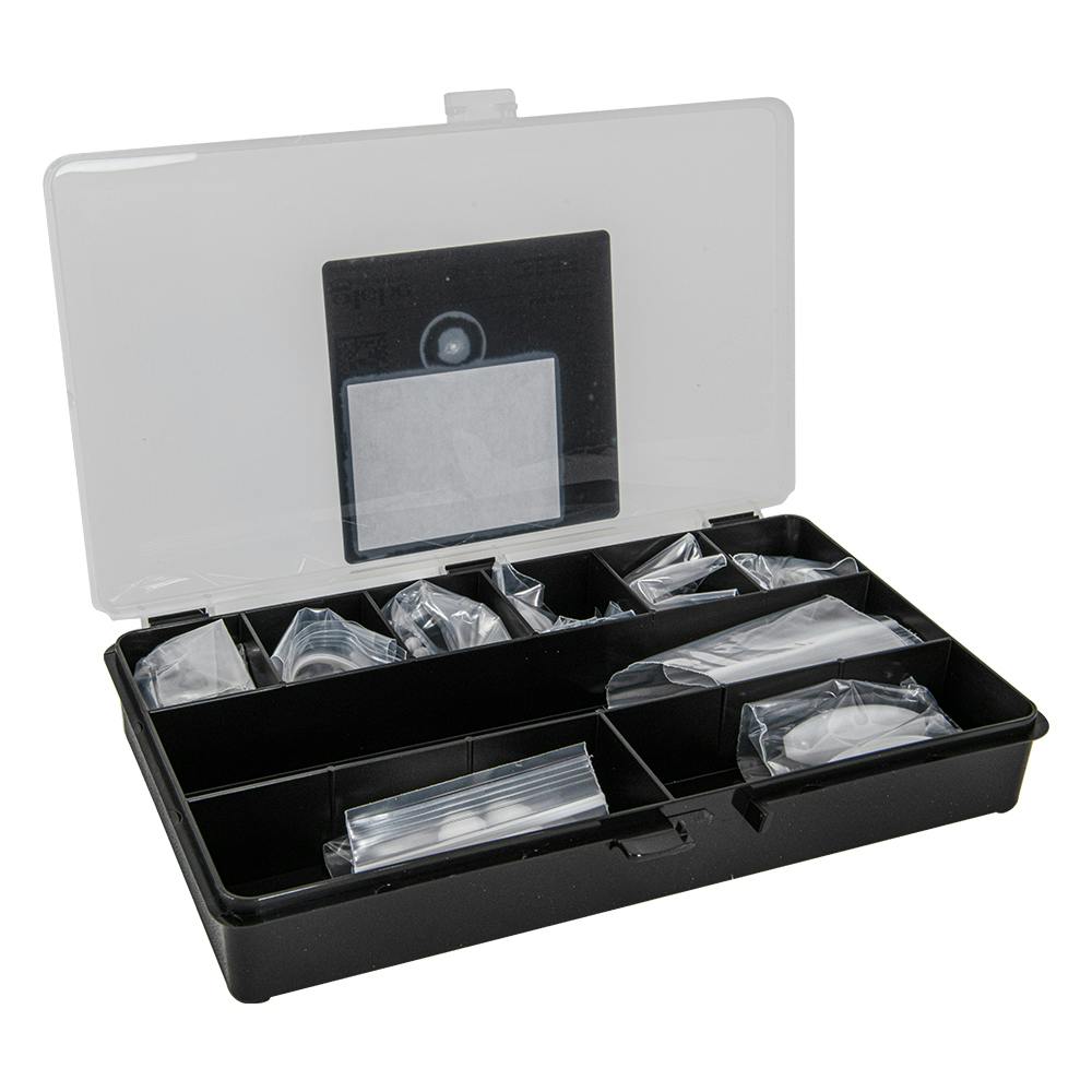 PTFE Stir Bar Set with Oval, Pivot Ring & Micro Stir Bars - Package of 22