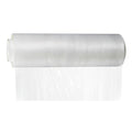 17.7" W x 1450' L x 29 Gauge Thick Clear LLDPE Pre-Stretched Hand Film - Case of 4