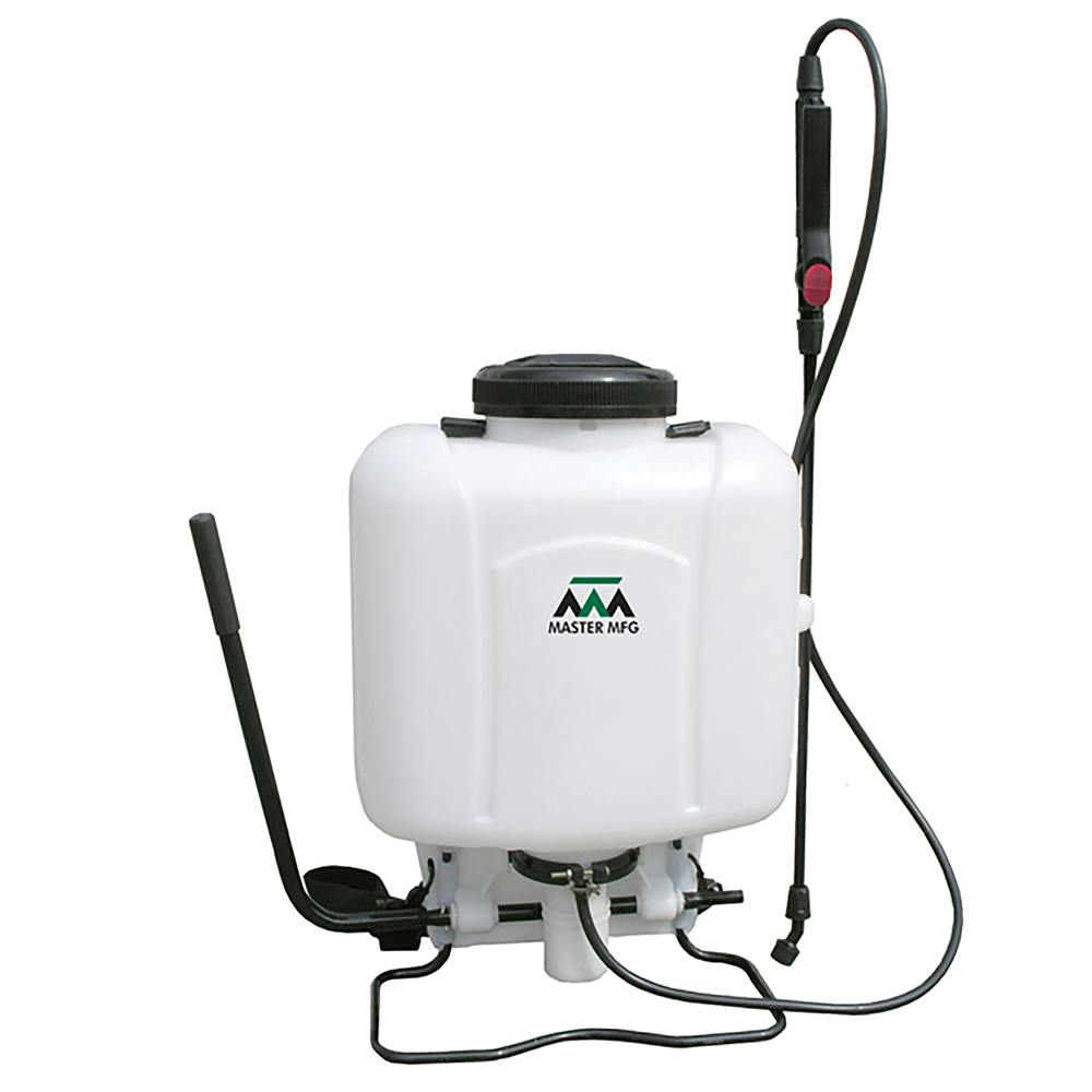 4 Gallon Hand-Operated, Lever-Action Backpack Sprayer with 4 Spray Tips & Repair Kit