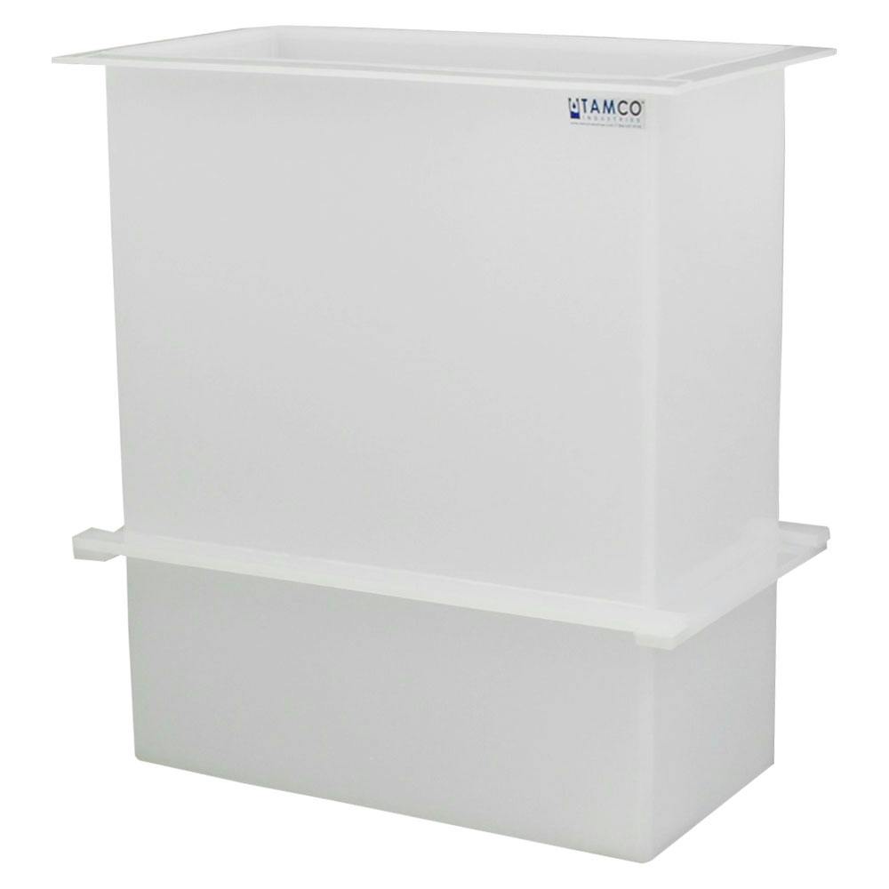 37 Gallon Polypropylene High Temperature Tamco® Tank - 24" L x 12" W x 30" Hgt.