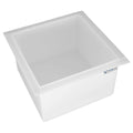 16 Gallon Polypropylene High Temperature Tamco® Tank - 18" L x 18" W x 12" Hgt.