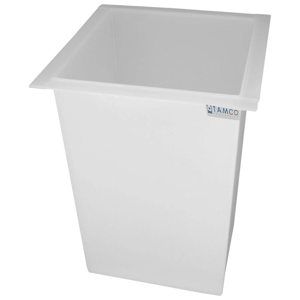 42 Gallon Polypropylene High Temperature Tamco® Tank - 18" L x 18" W x 30" Hgt.