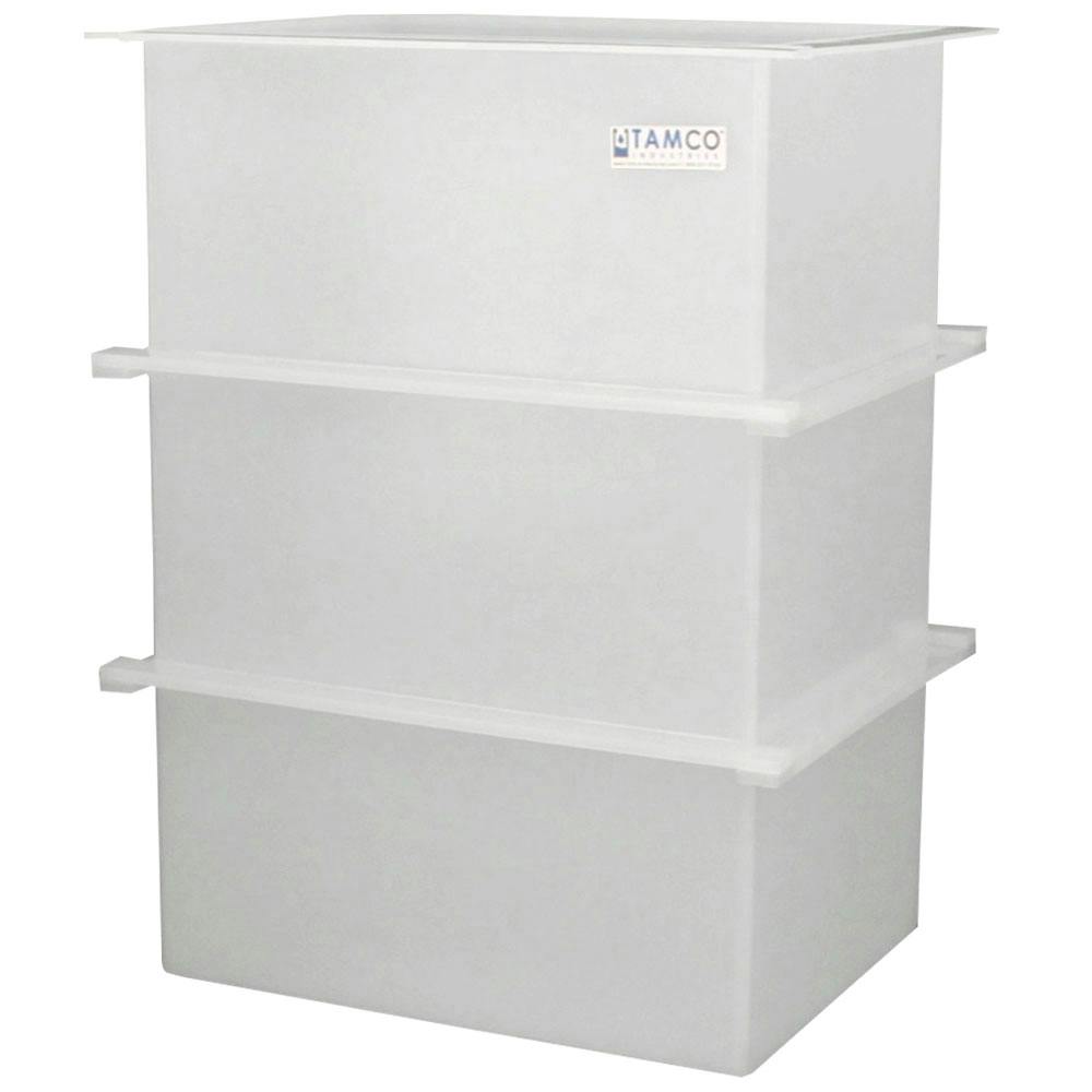 67 Gallon Polypropylene High Temperature Tamco® Tank - 24" L x 18" W x 36" Hgt.