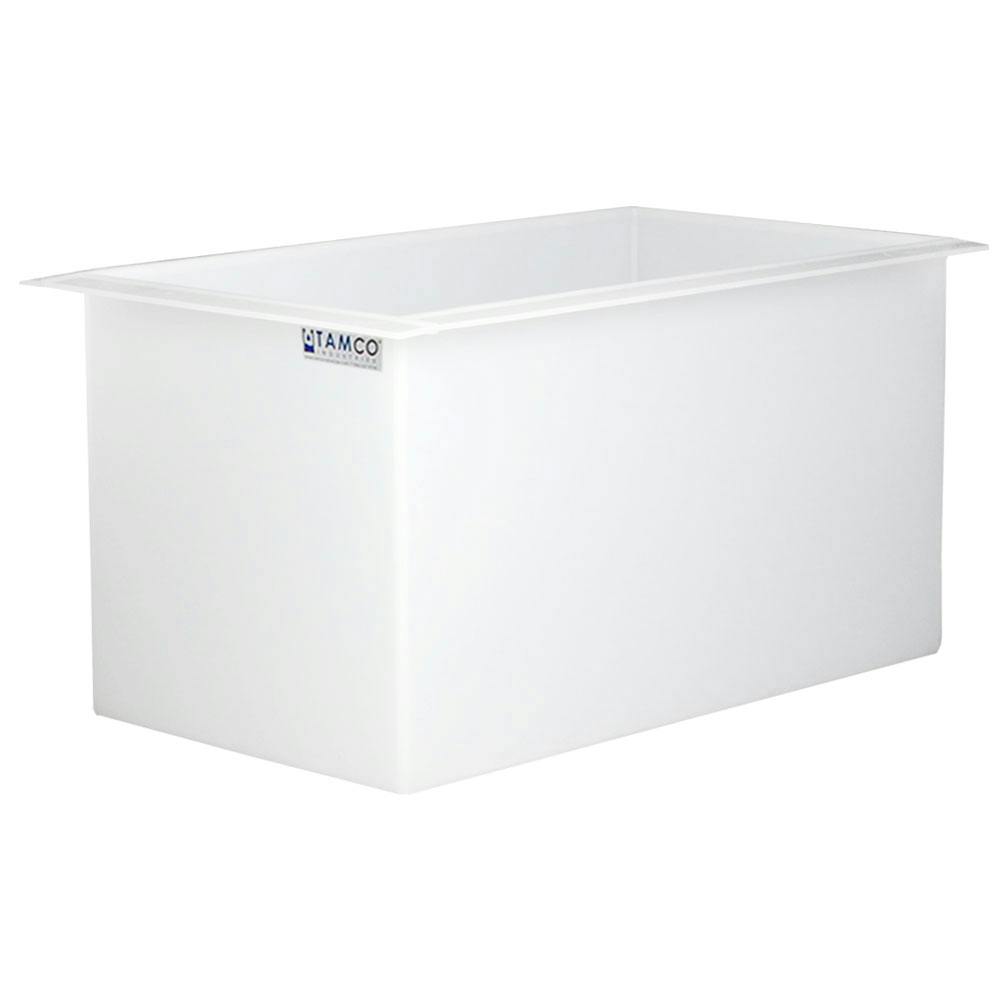 62 Gallon Polypropylene High Temperature Tamco® Tank - 36" L x 20" W x 20" Hgt.