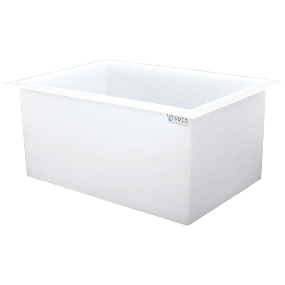67 Gallon Polypropylene High Temperature Tamco® Tank - 36" L x 24" W x 18" Hgt.