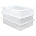 89 Gallon Polypropylene High Temperature Tamco® Tank - 36" L x 24" W x 24" Hgt.