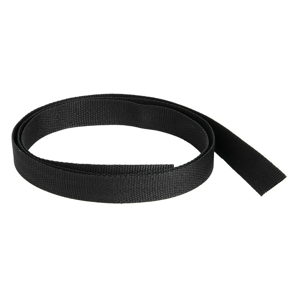 2.756" ID Black Fabric HSF Series Heat Shrinkable Tubing - 50' Roll