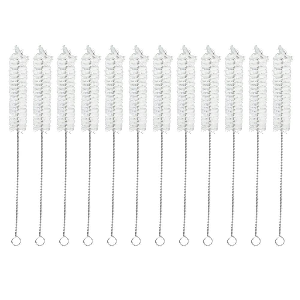 Medium-Soft Nylon Test Tube Brush - 9" L x 3/4" Bristle Dia. (Pkg. of 12)