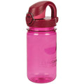 12 oz. Pink Nalgene® Kids On The Fly Sustain Water Bottle with Beet Red Cap