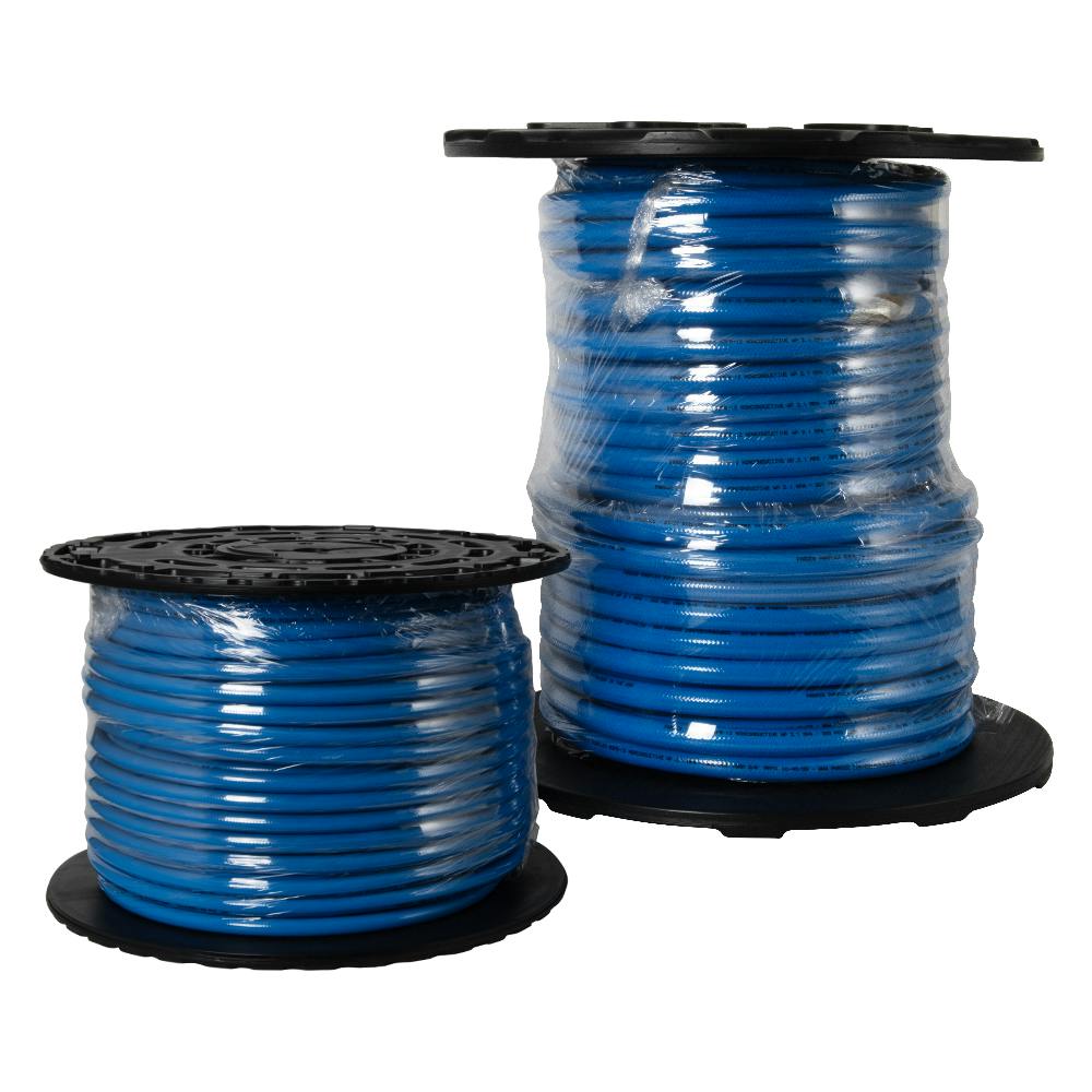 1/2" ID x 0.76" OD Blue Polyurethane DuraGard™ 83FR Series General Purpose Hose