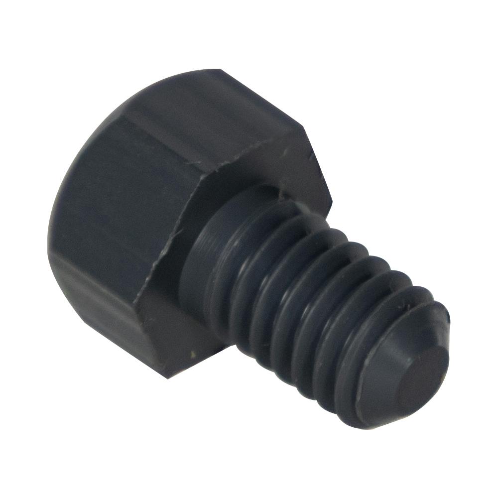 5/16-18 Thread - 1/2" PVC-1 Hex Head Cap Screws