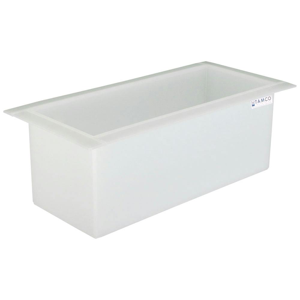 18 Gallon Polypropylene High Temperature Tamco® Tank - 30" L x 12" W x 12" Hgt.