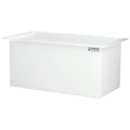 50 Gallon Polypropylene High Temperature Tamco® Tank - 36" L x 18" W x 18" Hgt.