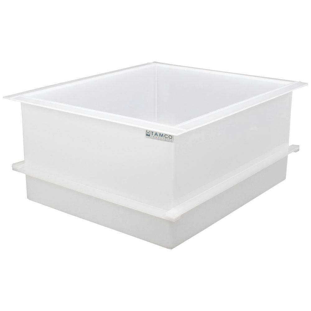 84 Gallon Polypropylene High Temperature Tamco® Tank - 36" L x 30" W x 18" Hgt.