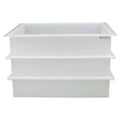 112 Gallon Polypropylene High Temperature Tamco® Tank - 36" L x 30" W x 24" Hgt.