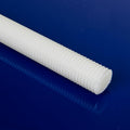 3/4-10 Natural Nylon Threaded Rod (0.750" Diameter)