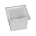 2 Gallon Polypropylene High Temperature Tamco® Tank - 8" L x 8" W x 8" Hgt.