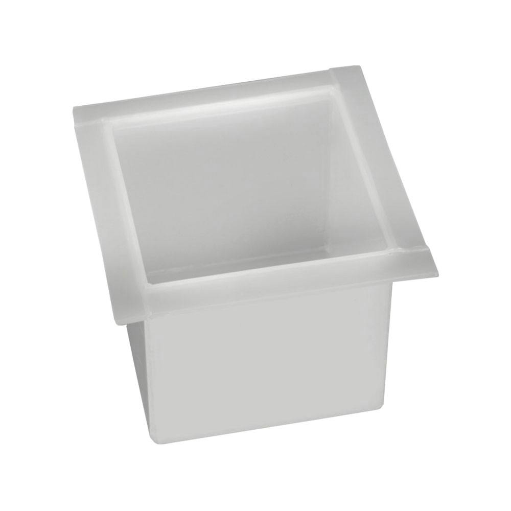 2 Gallon Polypropylene High Temperature Tamco® Tank - 8" L x 8" W x 8" Hgt.
