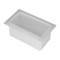 1 Gallon Polypropylene High Temperature Tamco® Tank - 12" L x 6" W x 6" Hgt.