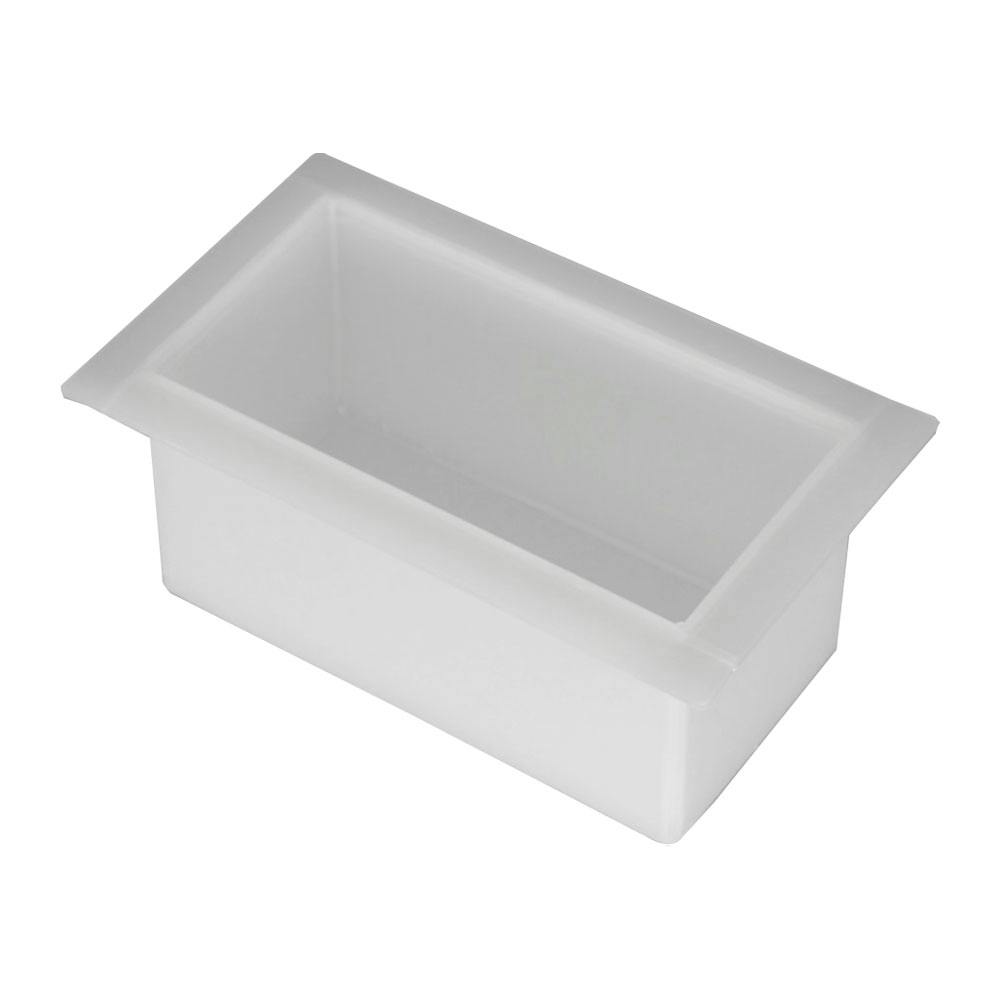 1 Gallon Polypropylene High Temperature Tamco® Tank - 12" L x 6" W x 6" Hgt.