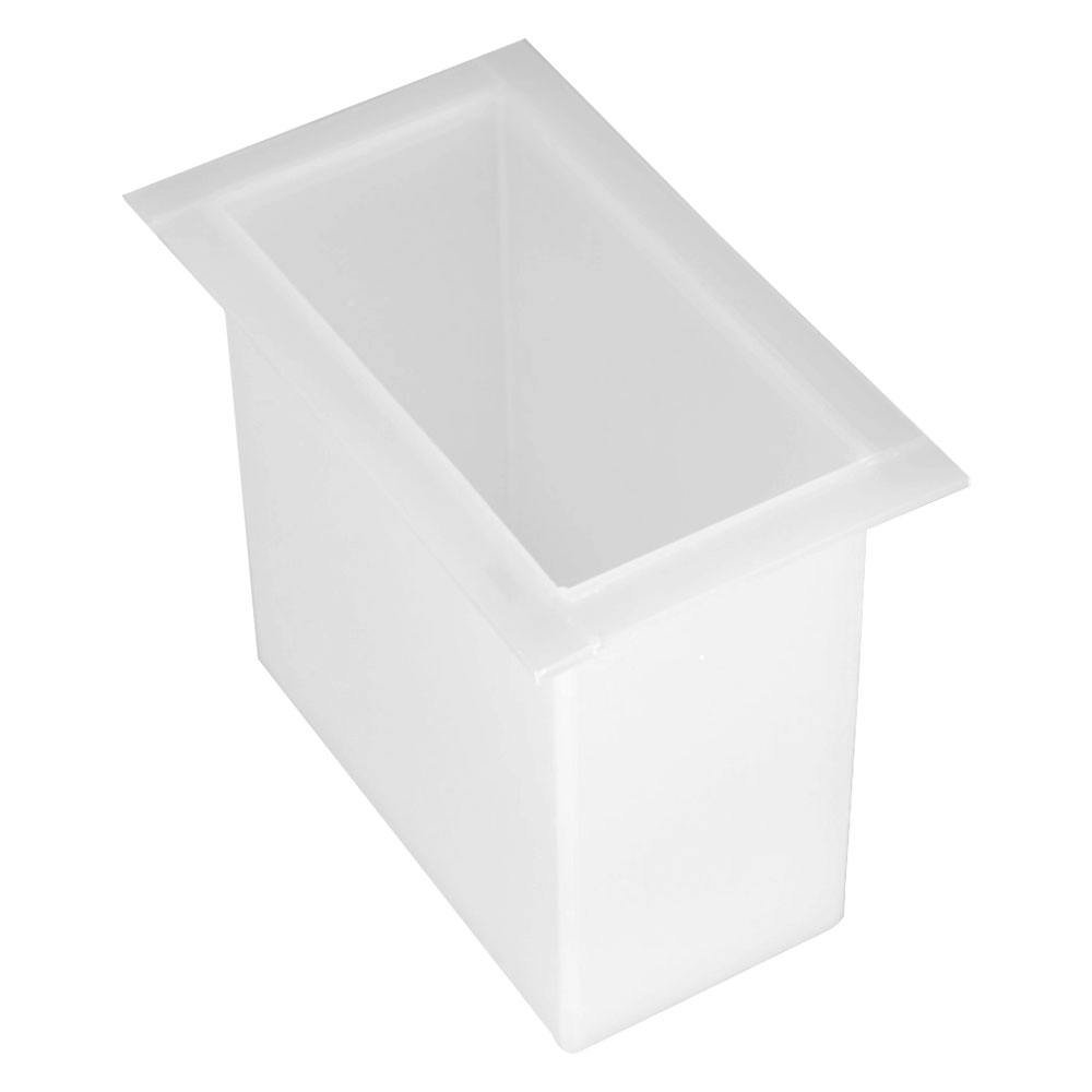 3 Gallon Polypropylene High Temperature Tamco® Tank - 12" L x 6" W x 12" Hgt.