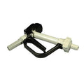 Heavy-Duty Kynar® Shut Off Nozzle with 1" Barbed Inlet, 2 Discharge Nozzles; 1" OD & 1/2" OD