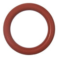 1/4" Thick x 4" ID x 4-1/2" OD Red Silicone O-Ring - Package of 1