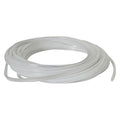 0.109" Opening Width Extruded Natural Polyethylene Gromstrip with Continuous Serrations for Panels 0.037" to 0.071" Thick - 50' Roll