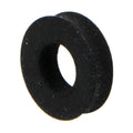 0.23" ID x 0.5" OD x 0.125" Thick Black Neoprene Flat Washer for #14 Screw Size - Package of 100