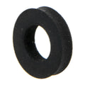 0.29" ID x 0.562" OD x 0.125" Thick Black Neoprene Flat Washer for 5/16" Screw Size - Package of 100
