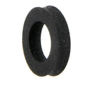 0.355" ID x 0.625" OD x 0.125" Thick Black Neoprene Flat Washer for 3/8" Screw Size - Package of 100