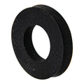 0.74" ID x 1.5" OD x 0.25" Thick Black Neoprene Flat Washer for 3/4" Screw Size - Package of 100